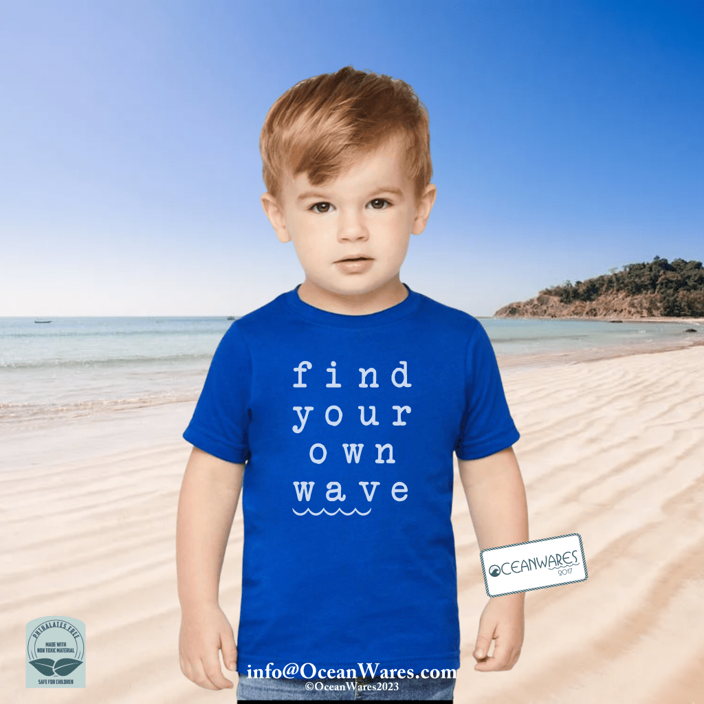 Find your WAVE Toddler Tee, Discover Inner Strength,