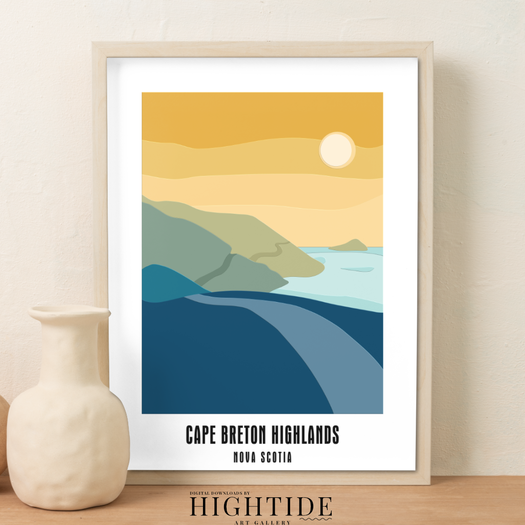 Cape Breton Highlands, Nova Scotia Print,