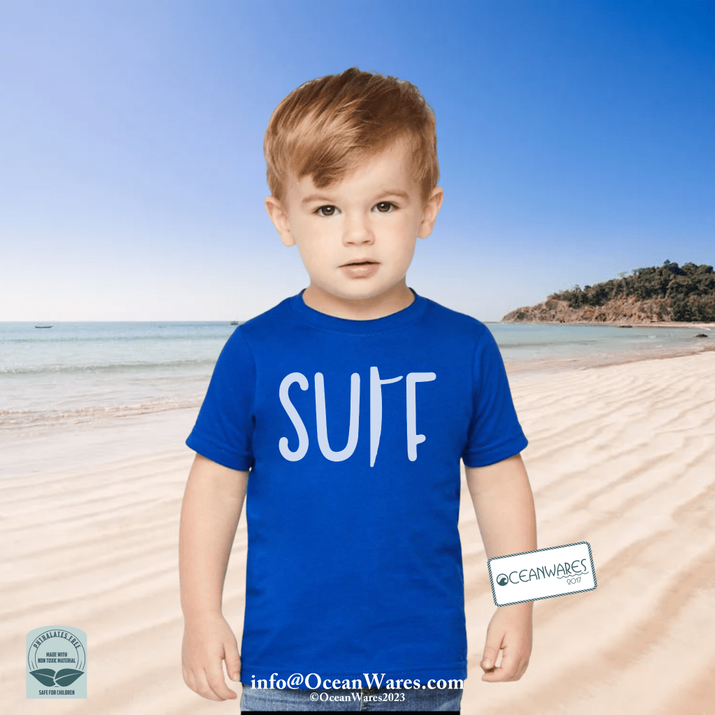 SURF Toddler Tee, Ride the Waves,