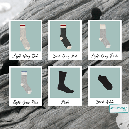 Life is better at the lake, SUPER SOFT NOVELTY WORD SOCKS.