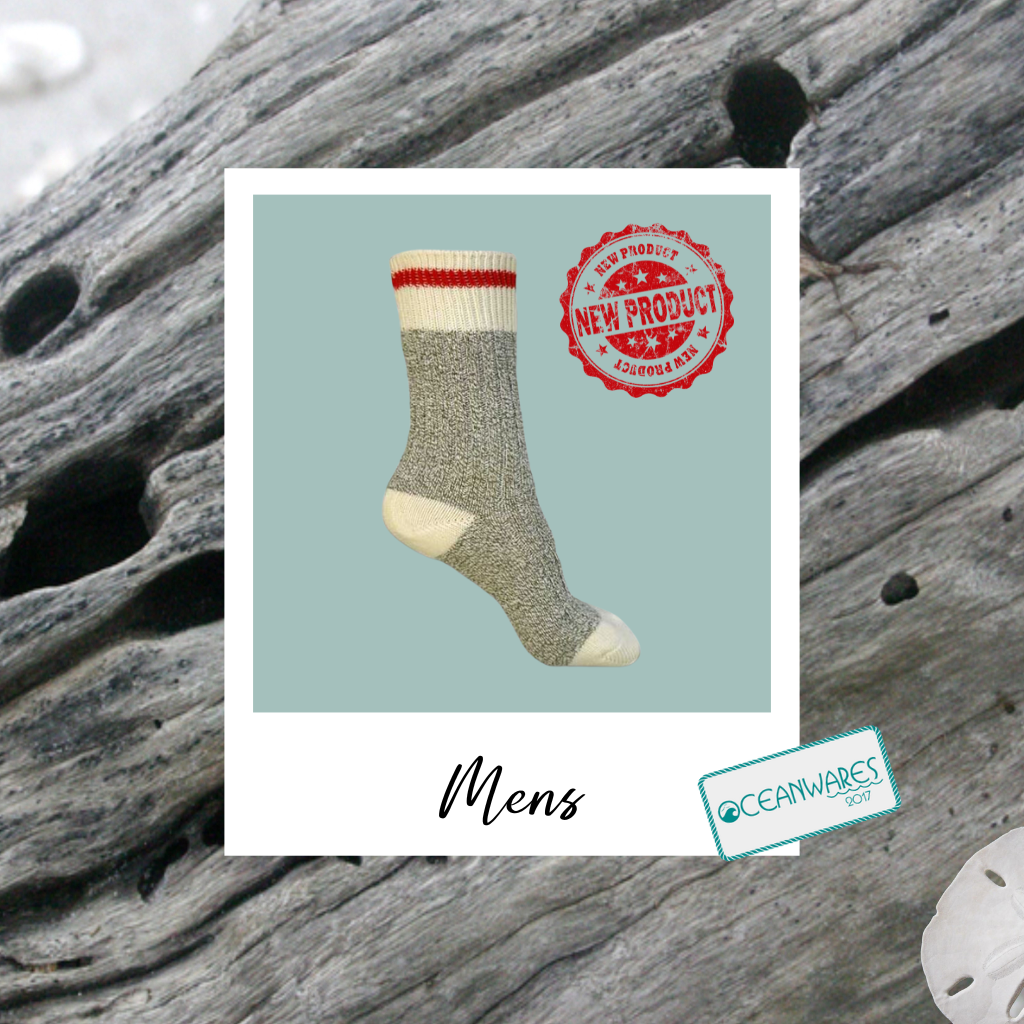 Think Outside. Outdoor Adventure Gift, SUPER SOFT NOVELTY WORD SOCKS.