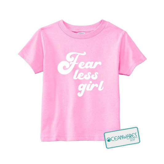 FEARLESS GIRL Toddler Tee, Channel Retro Confidence,