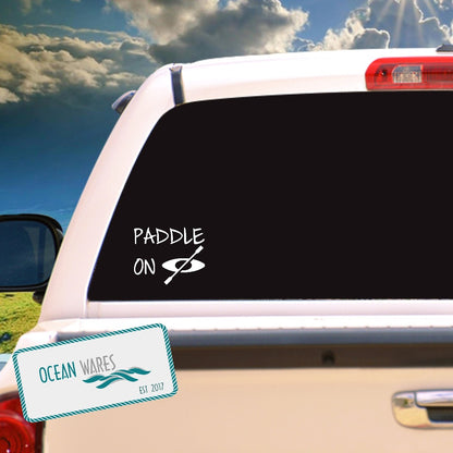 Paddle On Decal