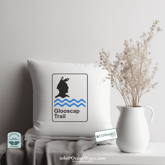 Glooscap Trail Throw Pillow from the Nova Scotia Scenic Route Collection,
